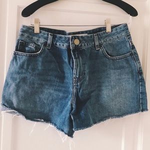 ASOS denim shorts